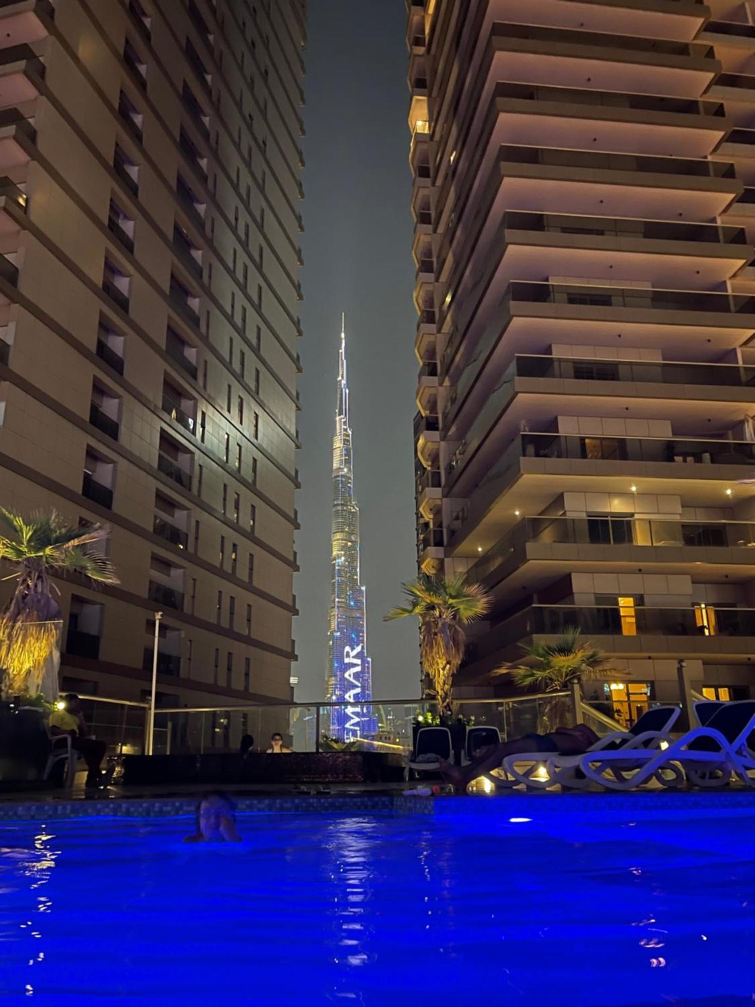 Prime Downtown Location With Pool, Gym & Sauna - Steps From Burj Khalifa & Dubai Mall Dubaj Zewnętrze zdjęcie